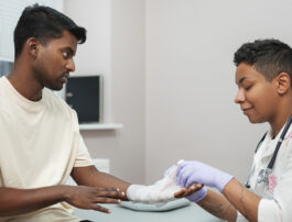 healing wounds with compression